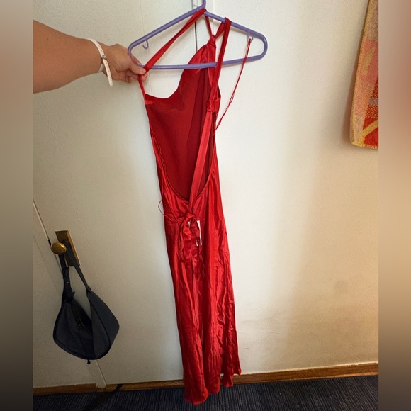 NWT Arcina Ori Monique Dress in Rust red - Picture 14 of 14